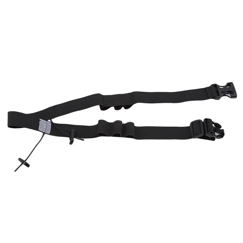 Ceinture Porte-Dossard FYNIX – Running, Triathlon & Marathon – 6 Boucles pour Gels + Attache Dossard