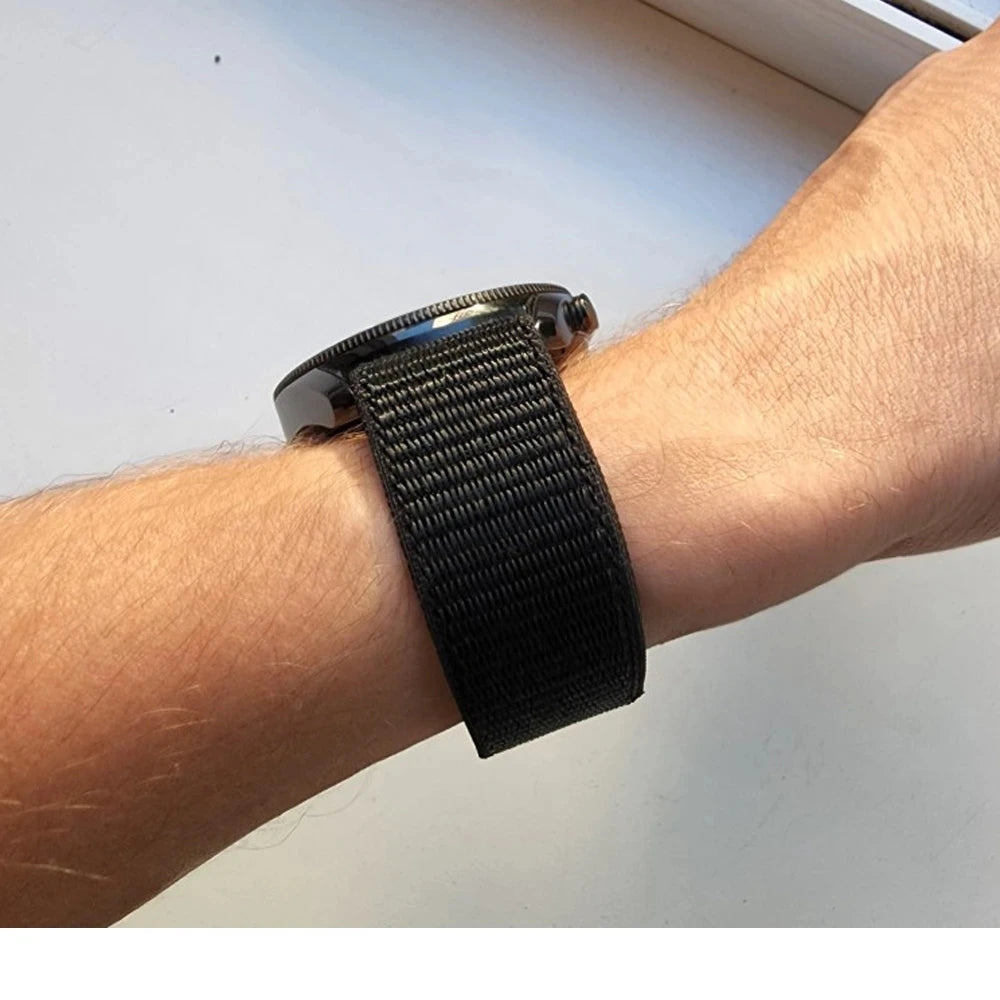 Bracelet en Nylon Tressé FYNIX – QuickFit 22mm / 26mm – Compatible Garmin Fenix & Tactix
