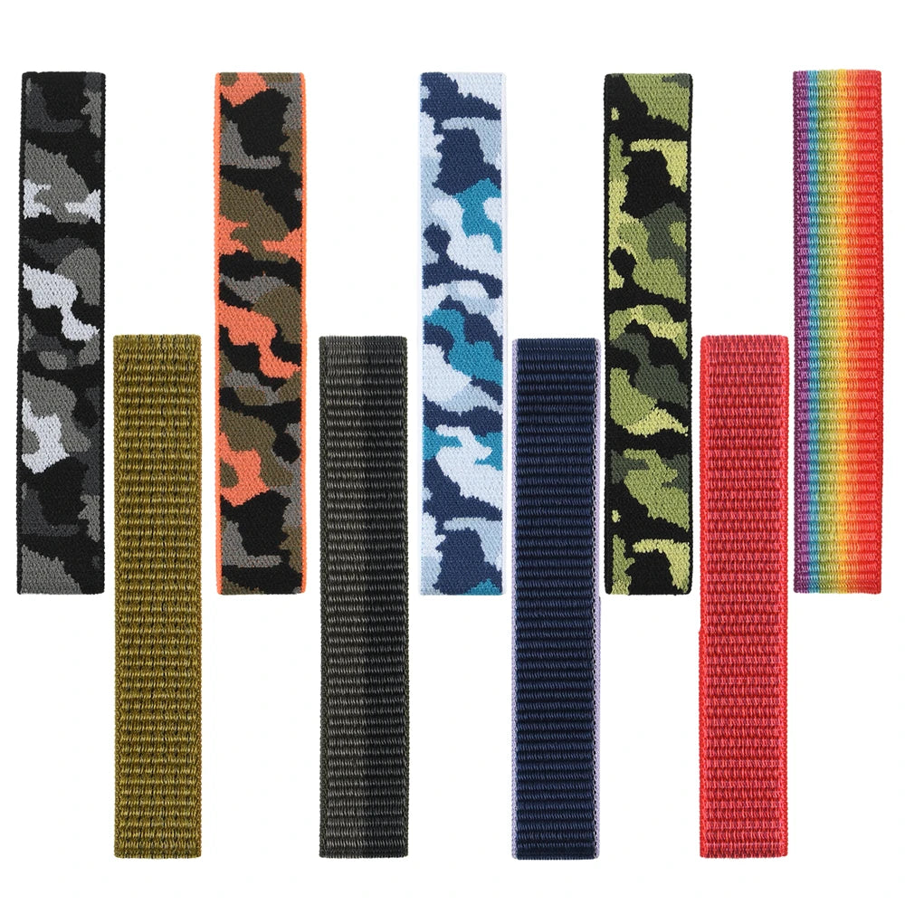 Bracelet en Nylon Tressé FYNIX – QuickFit 22mm / 26mm – Compatible Garmin Fenix & Tactix