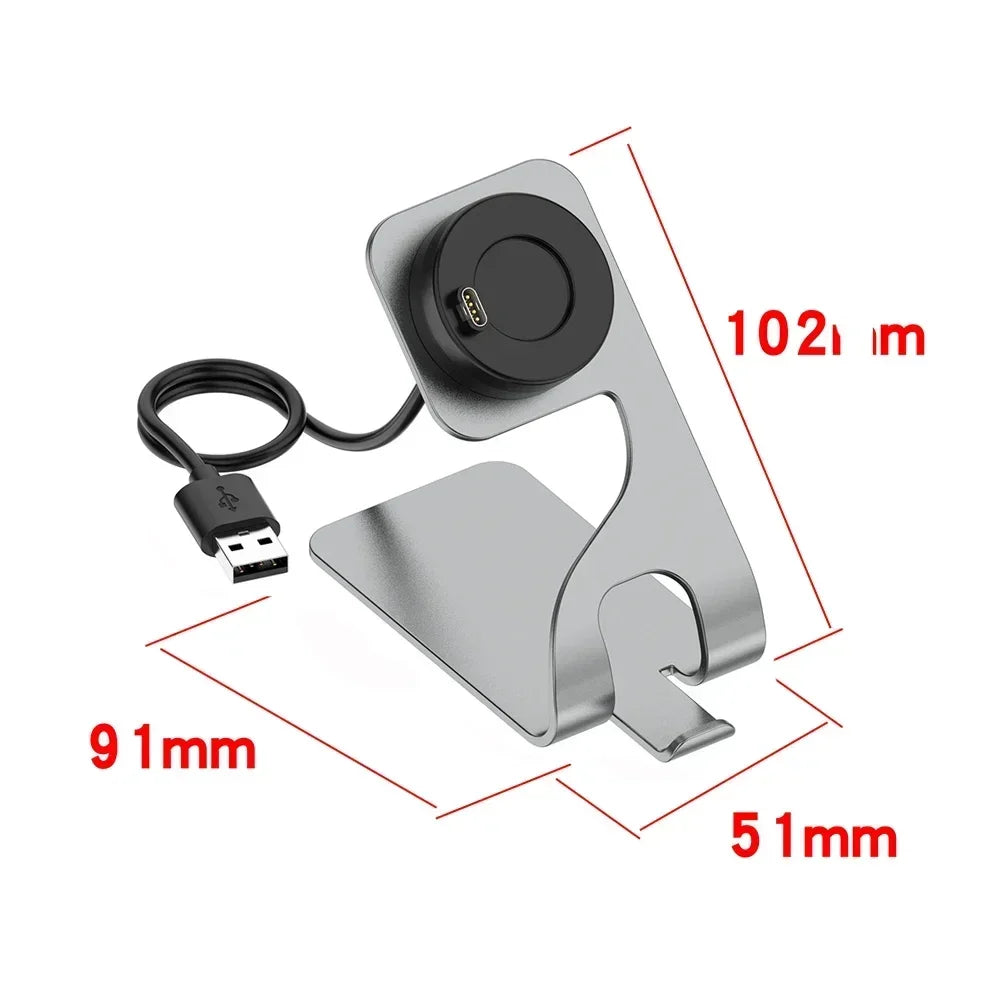 Chargeur FYNIX â Compatible Garmin Instinct, Fenix, Venu, Forerunner, Vivoactive â CĂąble USB Haute Performance