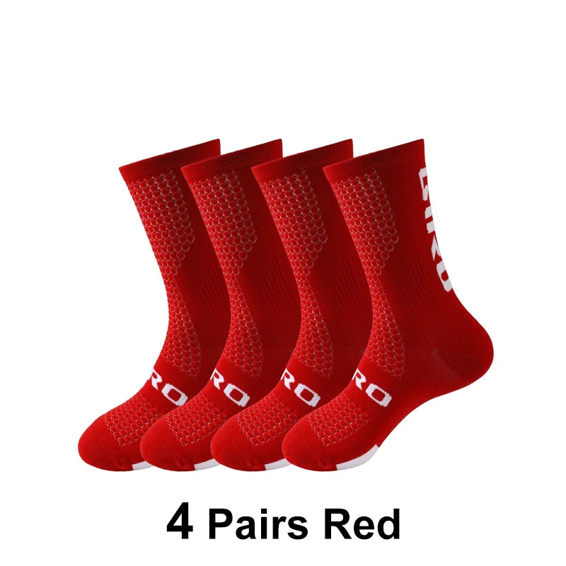 Chaussettes de Cyclisme – Pack de 4 Paires