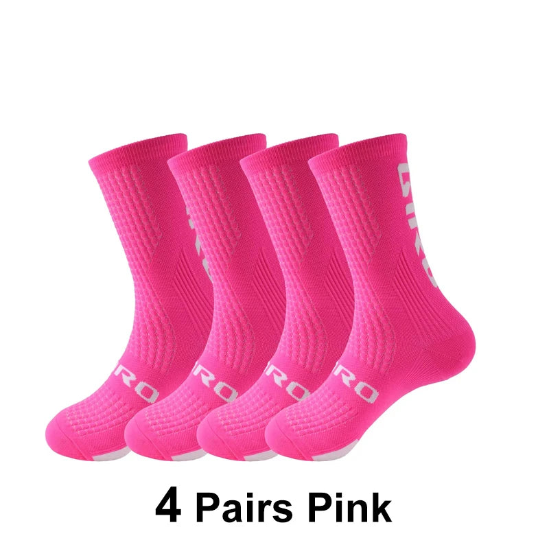Chaussettes de Cyclisme – Pack de 4 Paires