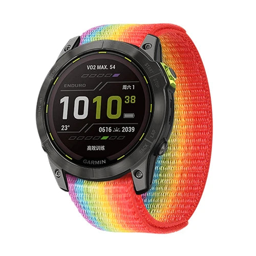 Bracelet Nylon QuickFit FYNIX – 22mm / 26mm – Compatible Garmin Enduro, Fenix, Epix, Instinct, Forerunner