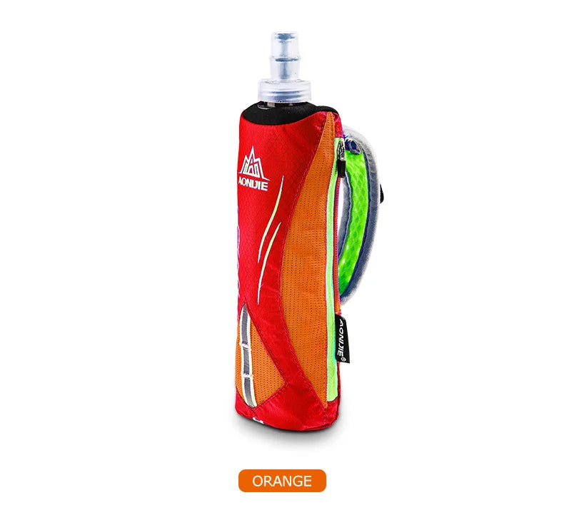 Bouteille de Course à Main FYNIX – 500ml avec Support Poignet – Flacon Souple Hydratation Running & Marathon