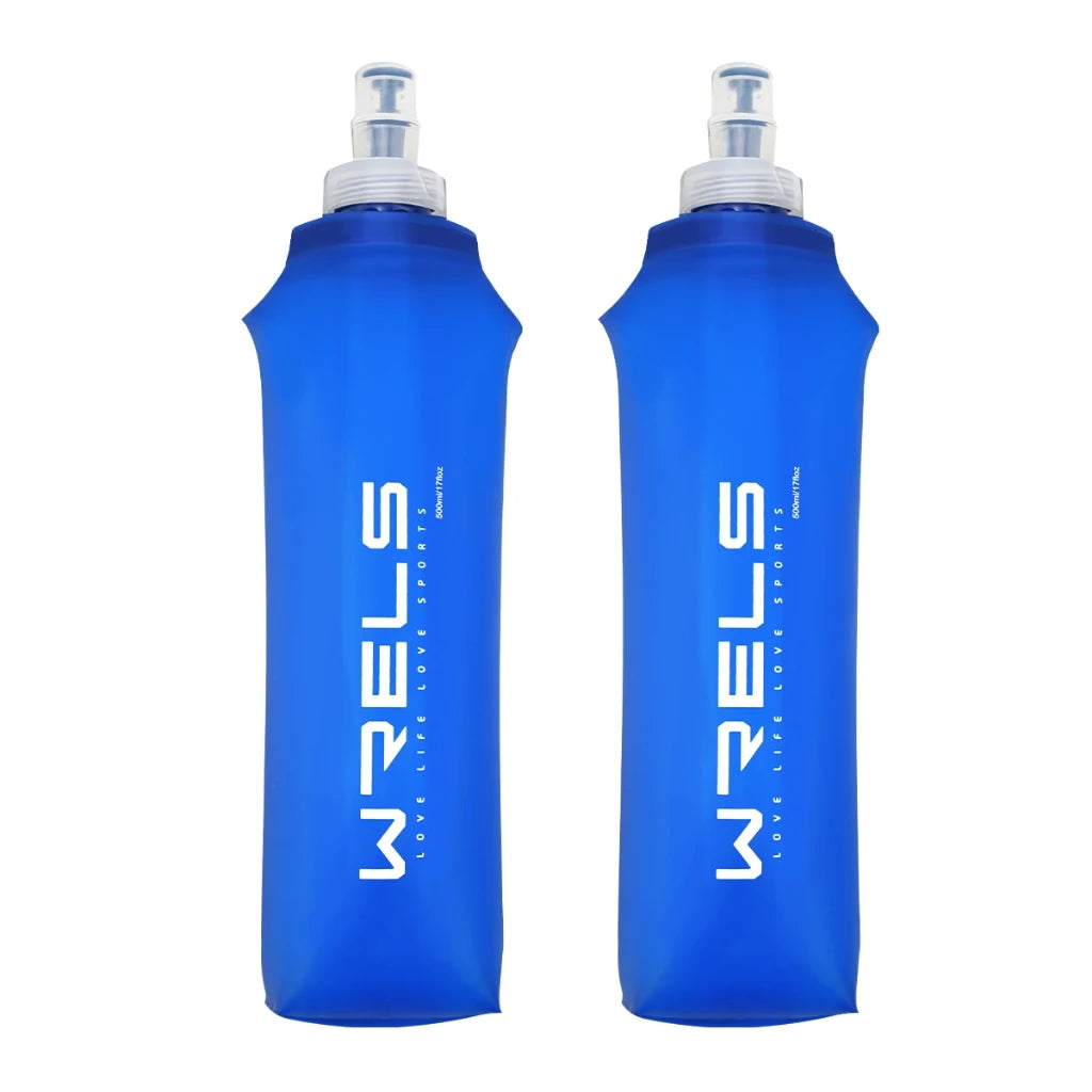 Bouteille d’Eau Souple FYNIX – 500 ml – TPU Pliable Sans BPA pour Running, Trail, Camping et Sports Extérieurs