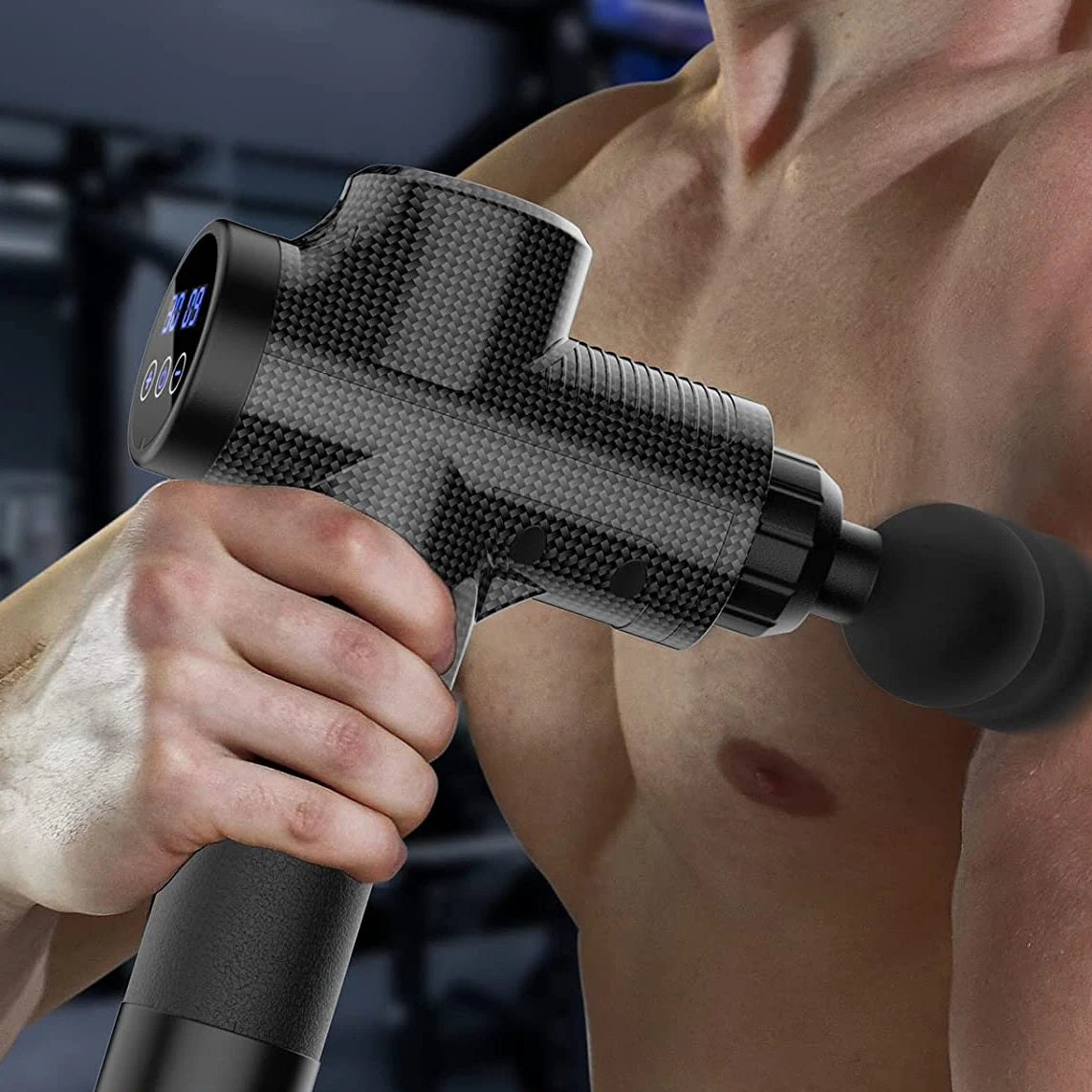 💥 Pistolet de Massage FYNIX – Récupération Pro à Portée de Main