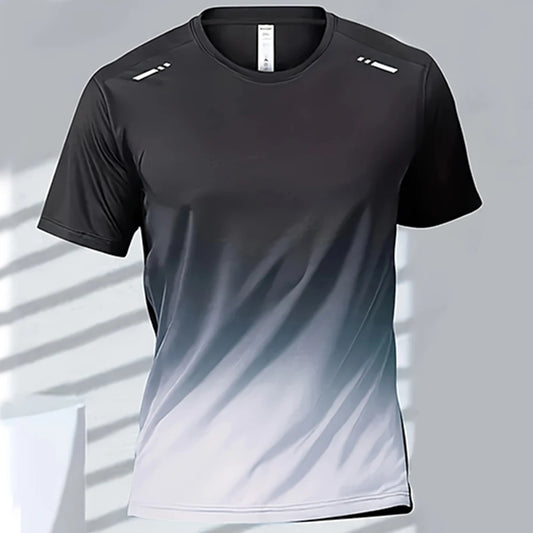 T-shirt Sport Homme FYNIX – GRANDEUR XL - Manches Courtes à Séchage Rapide – Entraînement, Course, Fitness