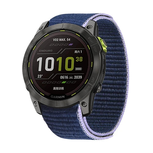Bracelet Nylon QuickFit FYNIX – 22mm / 26mm – Compatible Garmin Enduro, Fenix, Epix, Instinct, Forerunner
