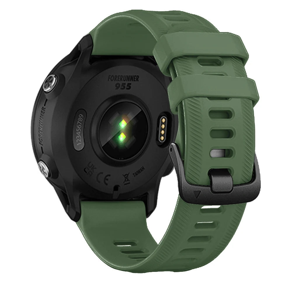 Bracelet Sport Silicone FYNIX – 22mm – Compatible Garmin Forerunner 965 / 955 / 945 / 935 / 745
