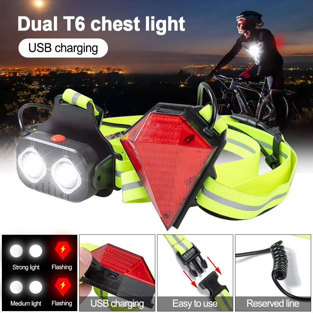 Lampe Frontale de Course FYNIX – LED Ultra-Puissante USB Rechargeable – Sécurité Nocturne pour Running, Cyclisme & Sports Extérieurs