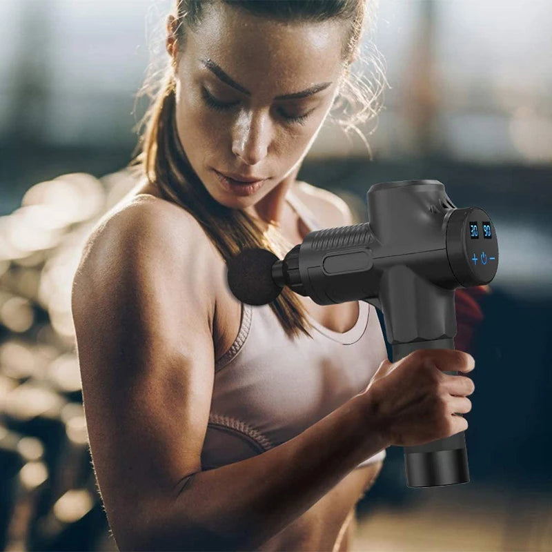 💥 Pistolet de Massage FYNIX – Récupération Pro à Portée de Main