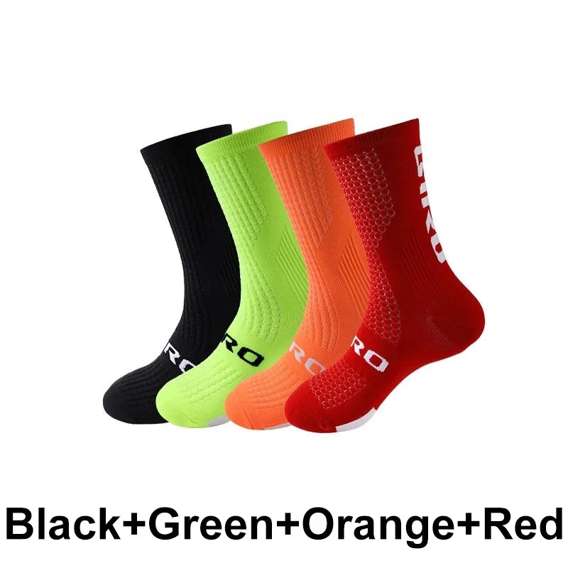 Chaussettes de Cyclisme – Pack de 4 Paires