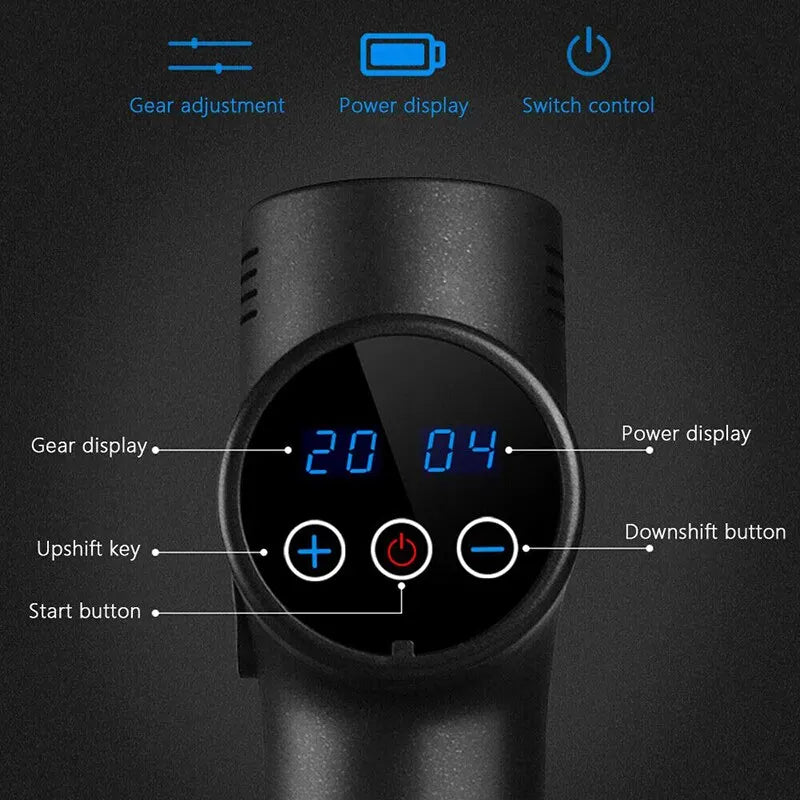 💥 Pistolet de Massage FYNIX – Récupération Pro à Portée de Main