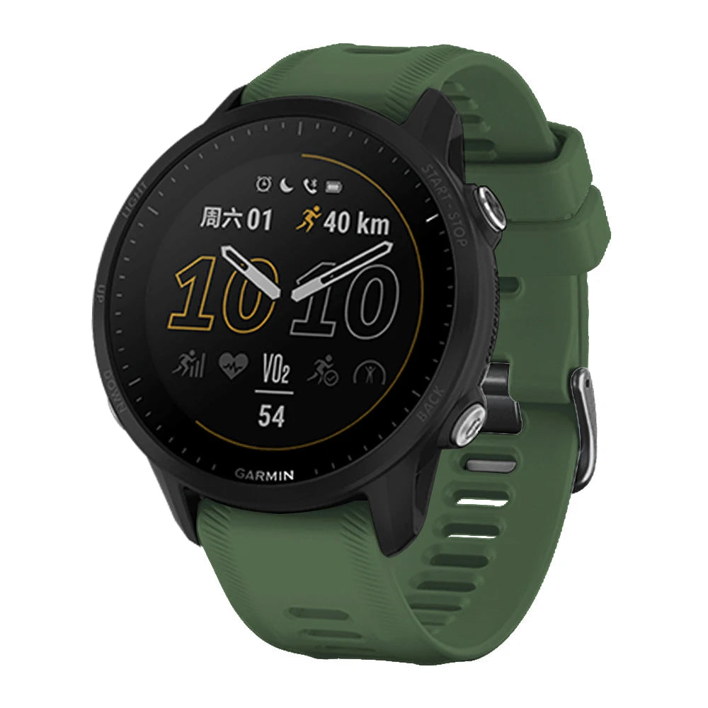 Bracelet Sport Silicone FYNIX – 22mm – Compatible Garmin Forerunner 965 / 955 / 945 / 935 / 745