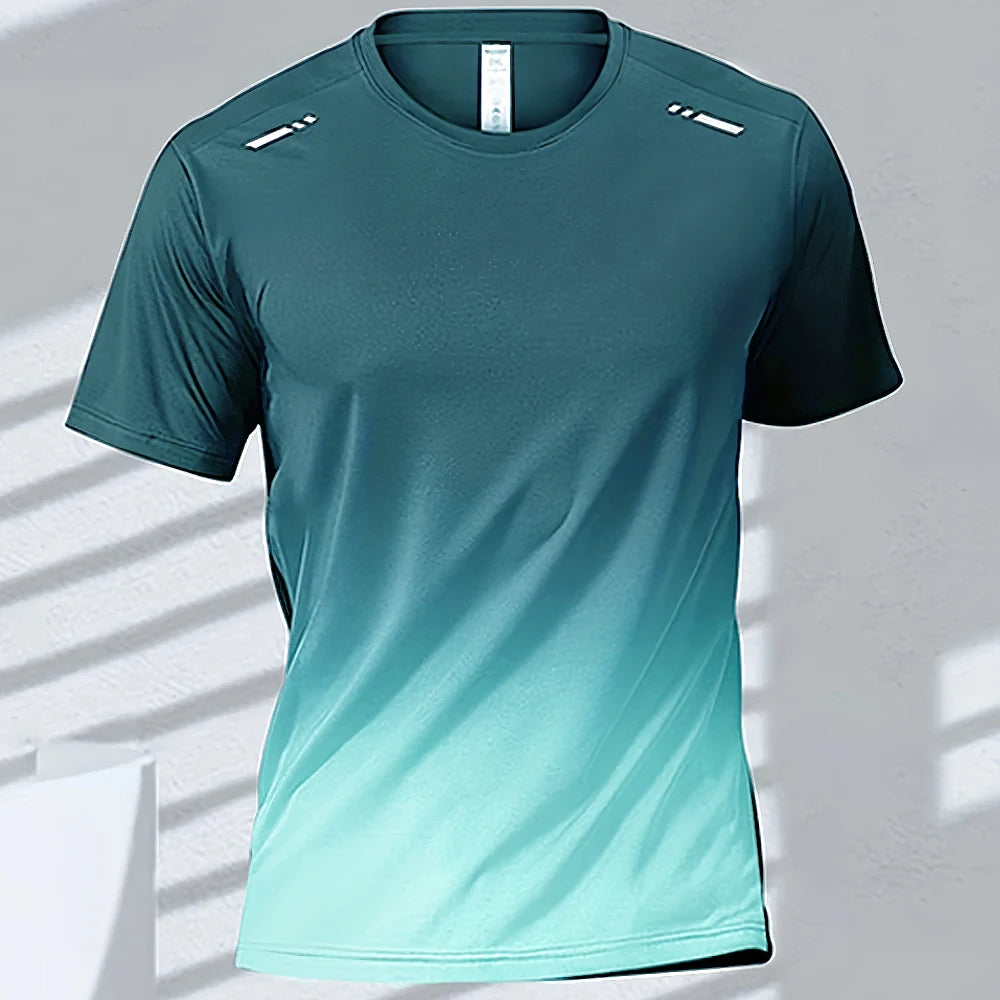 T-shirt Sport Homme FYNIX – GRANDEUR XL - Manches Courtes à Séchage Rapide – Entraînement, Course, Fitness