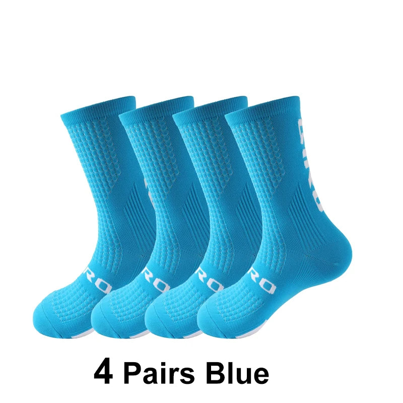 Chaussettes de Cyclisme – Pack de 4 Paires